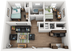 Parkside Vista Cottage Sample Floor Plan