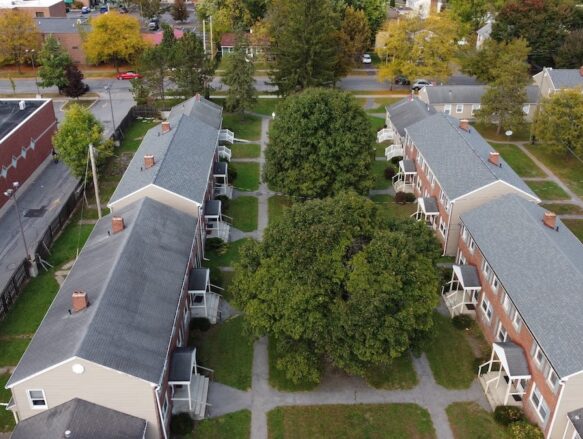 Parkside Vista Aerial View of Patio Area